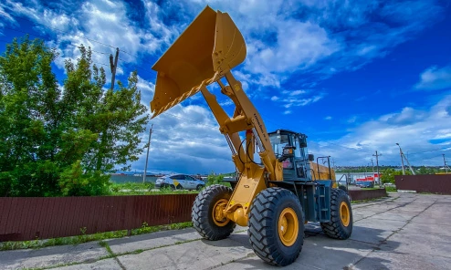 Фронтальный погрузчик Lonking ZL50NC, 3 гидролинии