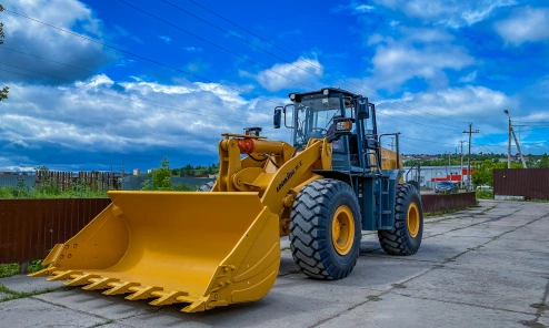 Фронтальный погрузчик Lonking ZL50NC, 3 гидролинии