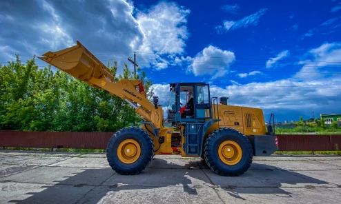 Фронтальный погрузчик Lonking ZL50NC, 3 гидролинии