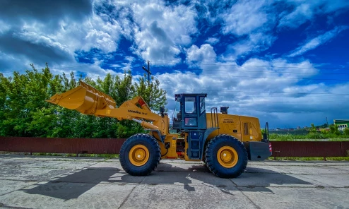 Фронтальный погрузчик Lonking ZL50NC, 3 гидролинии